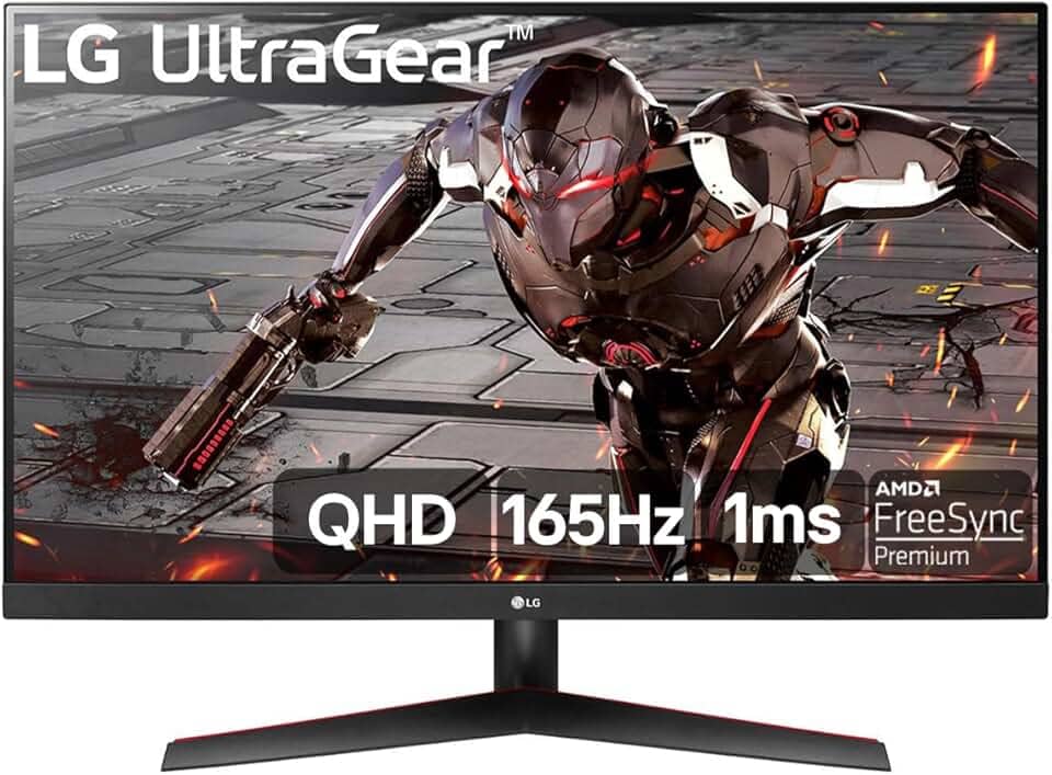 MONITOR LG ULTRAGEAR 32GN600-32" QHD 165HZ, 1MS (MBR), HDR10, FREE SYNC