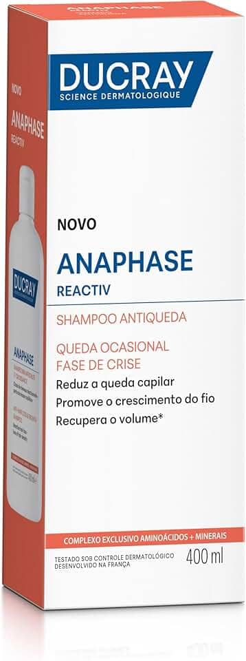 Ducray Anaphase Reactiv Shampoo Antiqueda 400ml