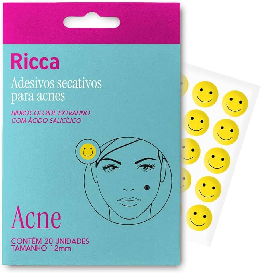 ADESIVOS SECATIVOS PARA ACNES SMILE RICCA