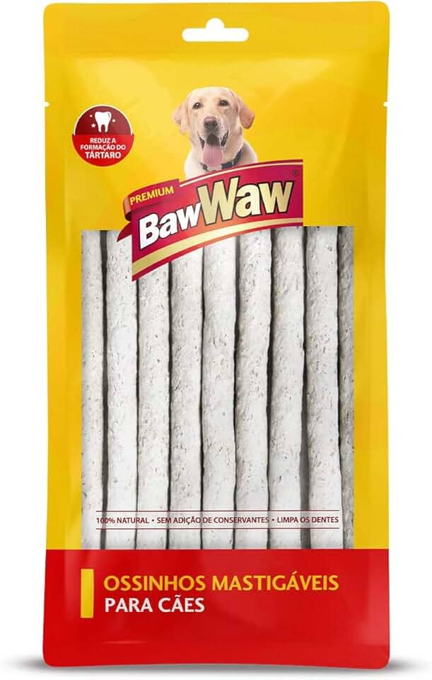 Osso Palito Baw Waw para cães nº08 100g