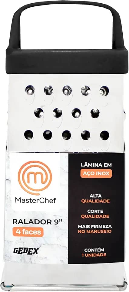 RALADOR 9" - 4 FACES - MASTERCHEF - CABO PRETO