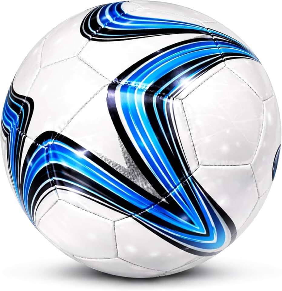 Bola de Futebol Infantil e Adulto Nº 5 em PVC para Campo, Society e Quadra - Cor Sortida