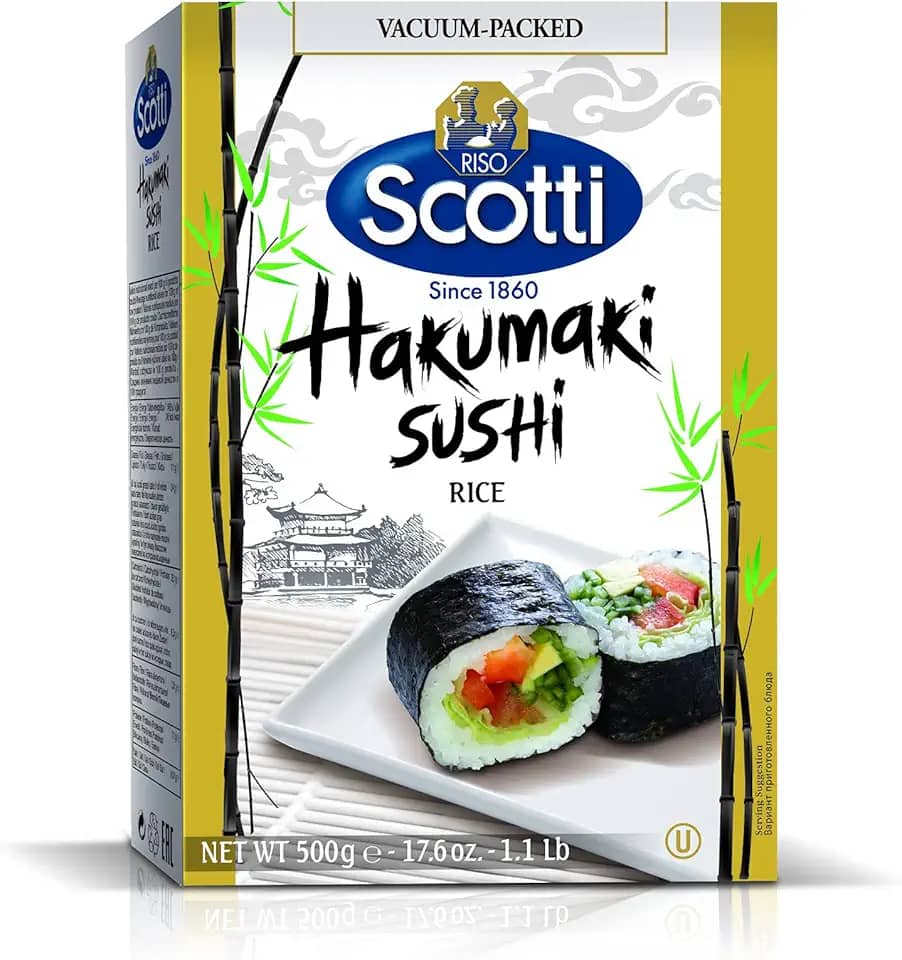 Riso Scotti Scotti 201019 Arroz Hakumaki Para Sushi 500 G