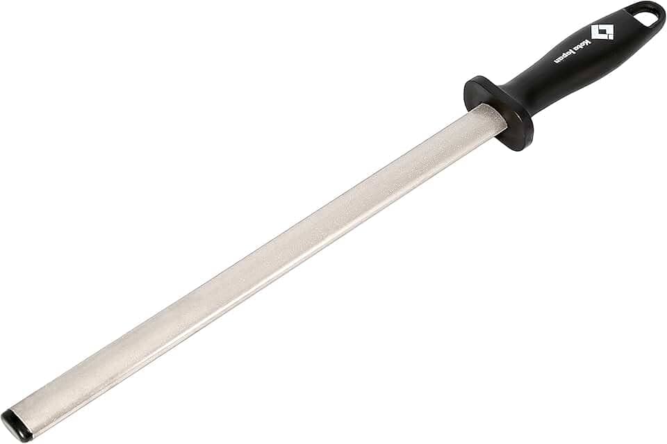 Kota Japan 30,48 cm Haste afiadora profissional de aço carbono diamante | cozinha, casa ou caça | Master Chef, Hunter ou Home Gourmet lâmina afiadora vara ou bastão