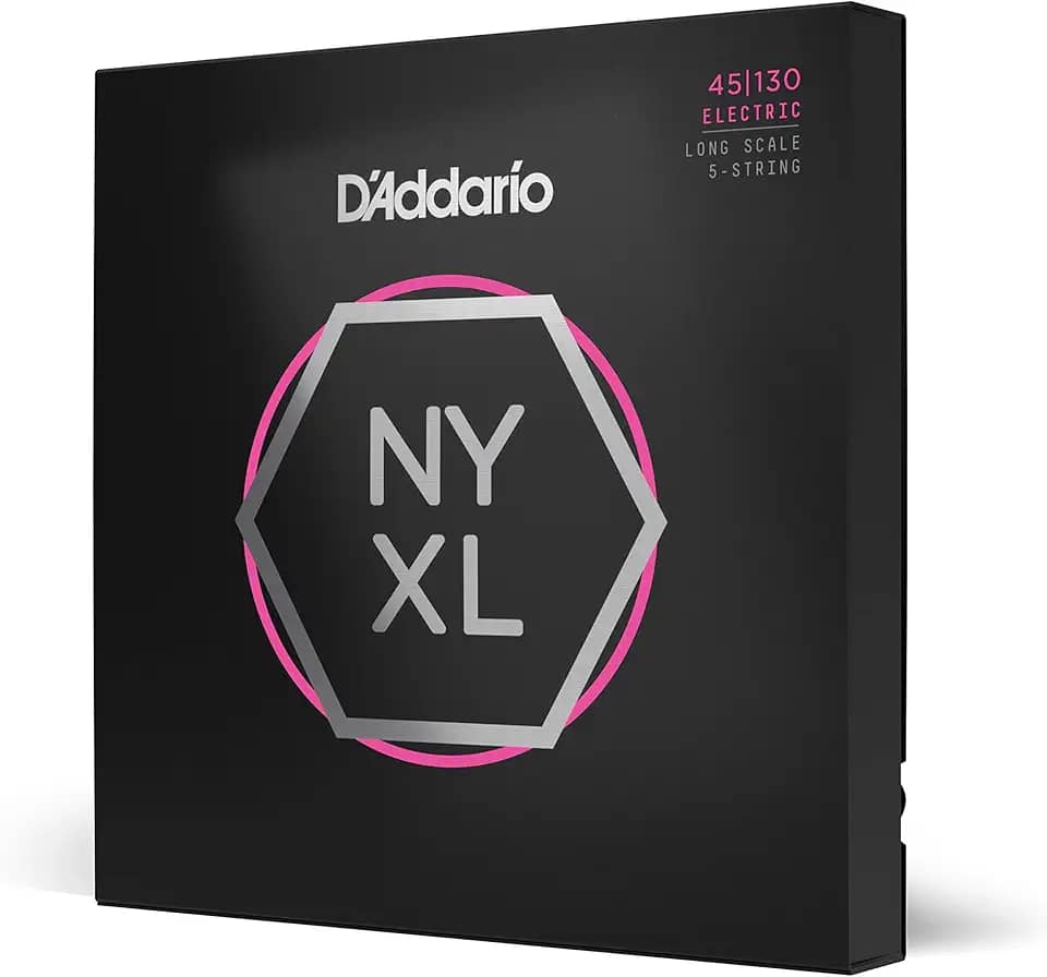 Encordoamento Para Baixo 5 Cordas .045-.130 D'Addario NYXL45130