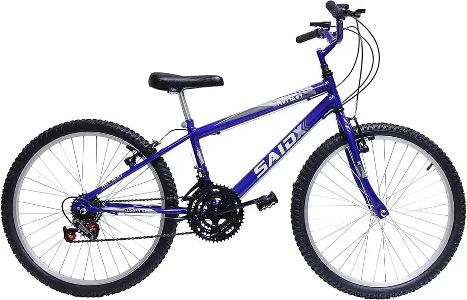 Bicicleta Aro 24 Masculina 18 Marchas Saidx