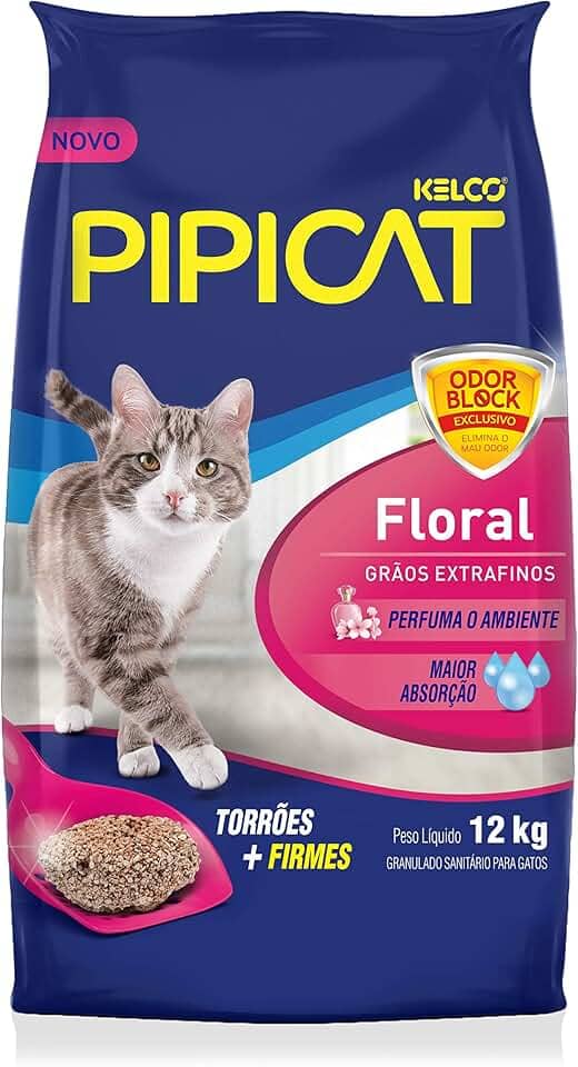 Pipicat Granulado Sanitario Floral 12 kg