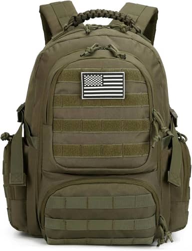 Mochila tática militar 30L para homens, pacote de assalto, mochila Molle, mochila tática de caminhada