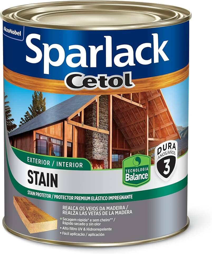 CETOL STAIN BALANCE AC UV GLASS 900ML - SPARLACK