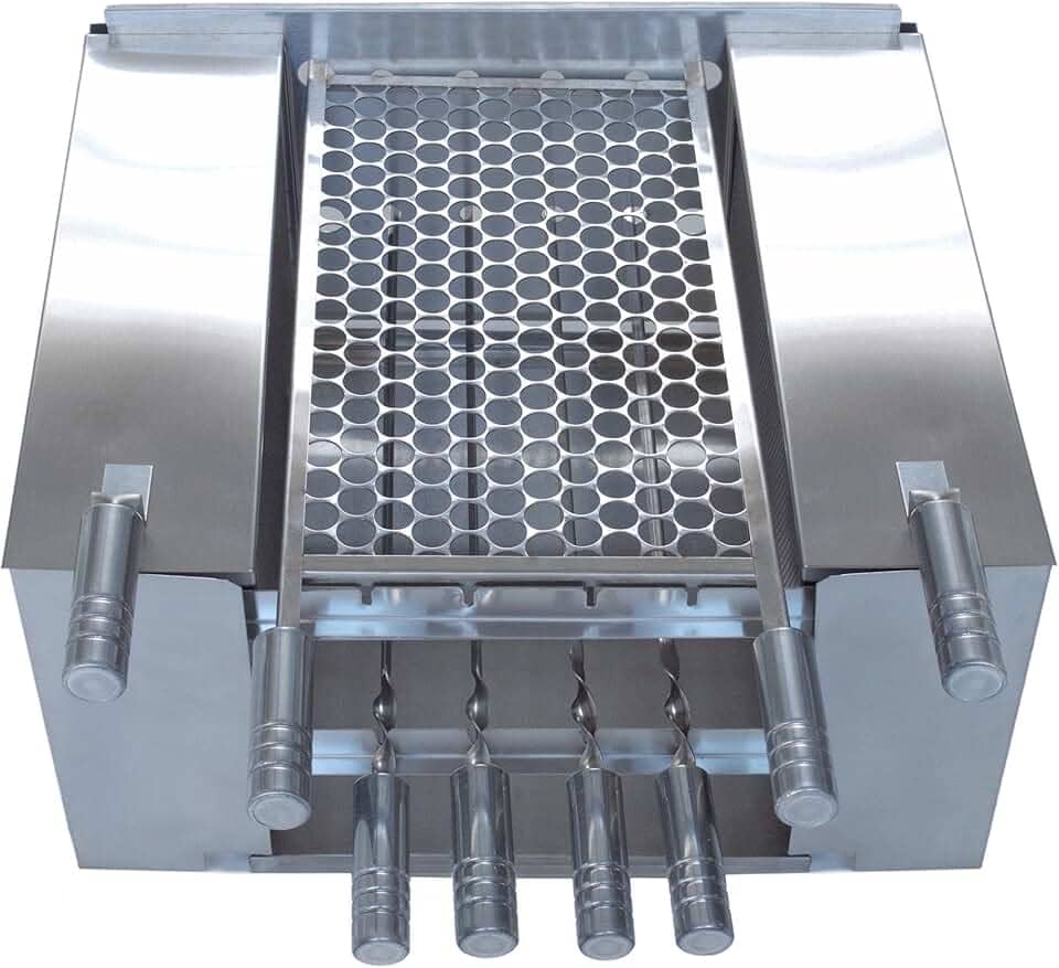 Churrasqueira Sem Fumaça Com Proteção Refratária 50X 40 X 28