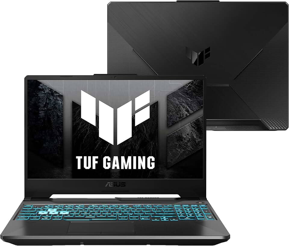 Notebook ASUS TUF Gaming A15, RTX 3050, AMD RYZEN 7, 16 GB, 512 GB SSD, W11 Home, Tela 15.6'' FHD, Graphite Black - FA506NCR-HN088W