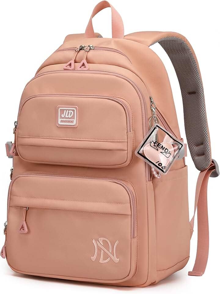 Mochila feminina bolsa escolar impermeável bolsa notebook 15,6 polegadas mochilas casual grande nylon