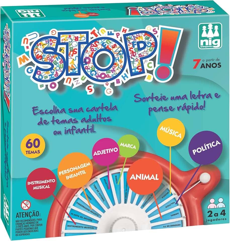 Jogo Stop, Nig, 60 Temas