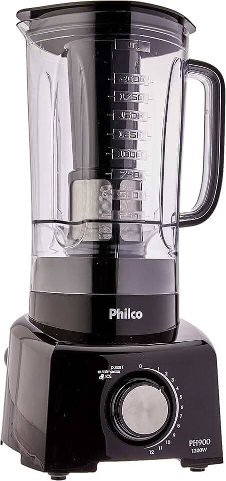 Liquidificador, Ph900, 3L, Preto, 110V, Philco