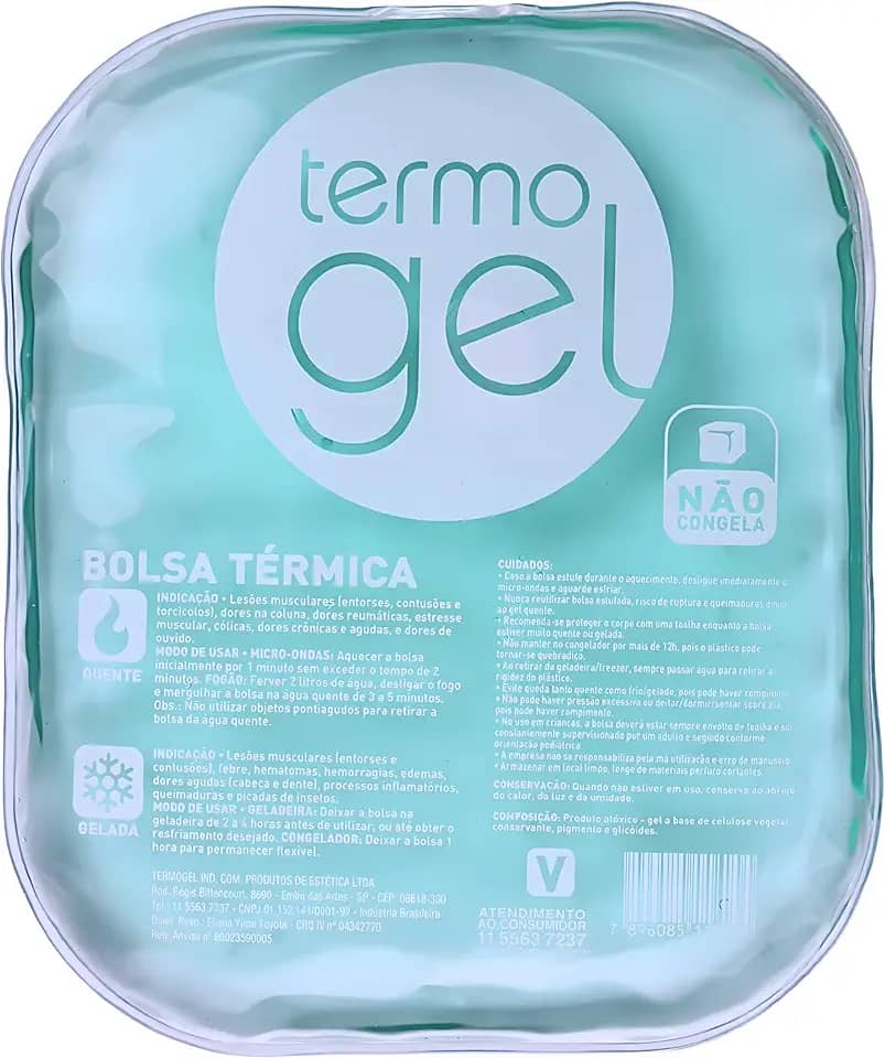 Termogel Bolsa Térmica Crystal 170 X 200Mm Grande Verde