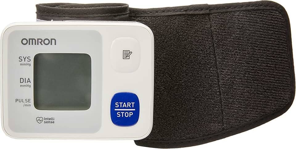 OMRON Monitor de Pressão Arterial de Pulso Control HEM-6124