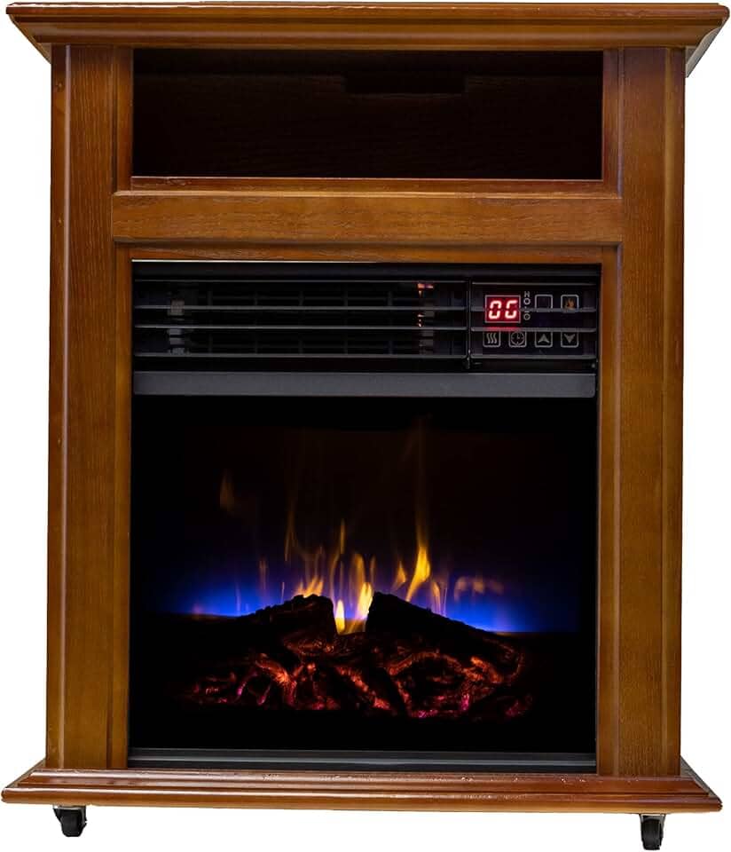 Lareira elétrica de quartzo Comfort Glow QF4561R