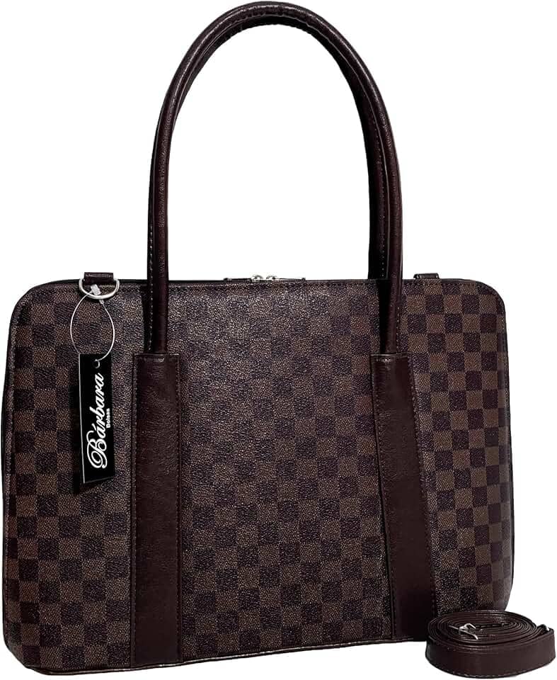 Maleta Executiva Feminina Pasta Notebook Tablet Bolsa Social Casual Laptop Ombro Transversal 14 15 15.6 15,6 16 17 Polegadas