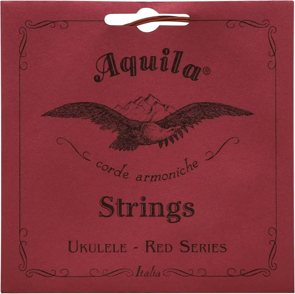 Aquila Cordas para Ukulele de concerto Red Series AQ-86 - G baixo - 1 conjunto de 4