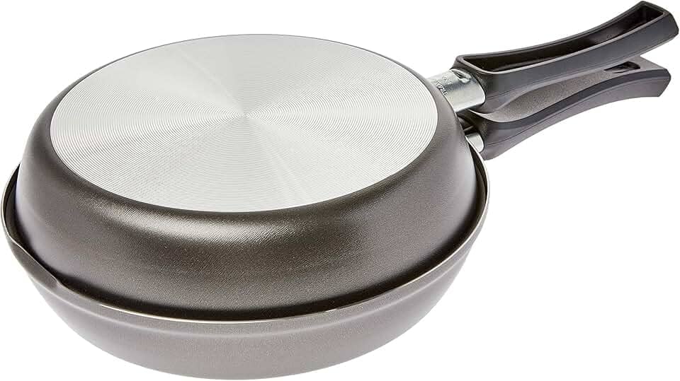 Omeleteira De Alumínio Com Revestimento Interno De Antiaderente Ø20cm Tramontina Napoli Grafite