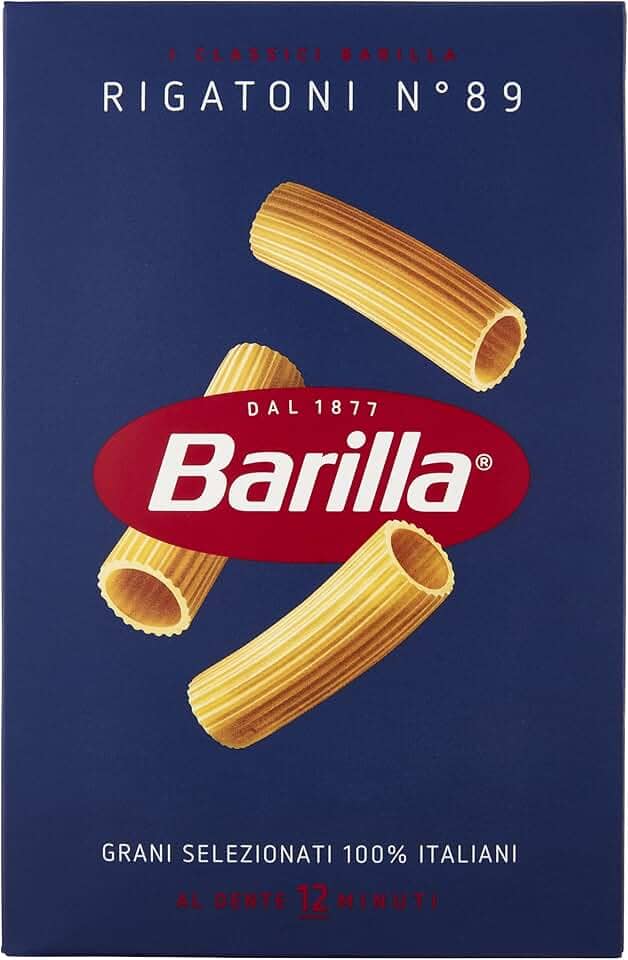 Barilla Macarrão Grano Duro Rigatoni 500G