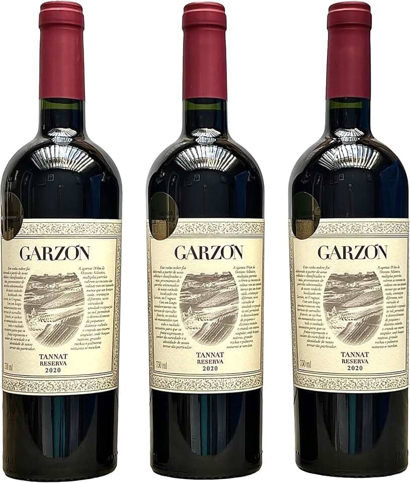 Vinho Garzon Reserva Tannat | Kit com 3 Garrafas | Oferta
