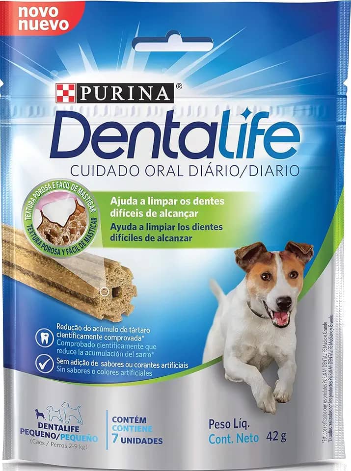 Purina DentaLife Petisco Cães Adultos Pequenos Dentalife Frango 42G