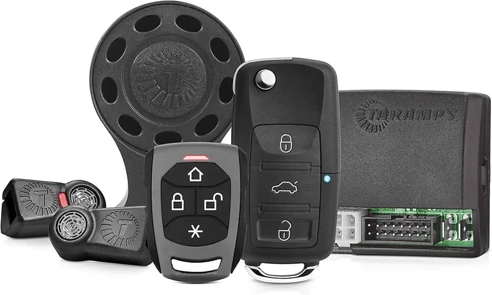 Alarme Automotivo Taramps TW20 CH G4 01 Controle TR2P Presença 01 Controle TR3 Chave Canivete Alarme Automotivo