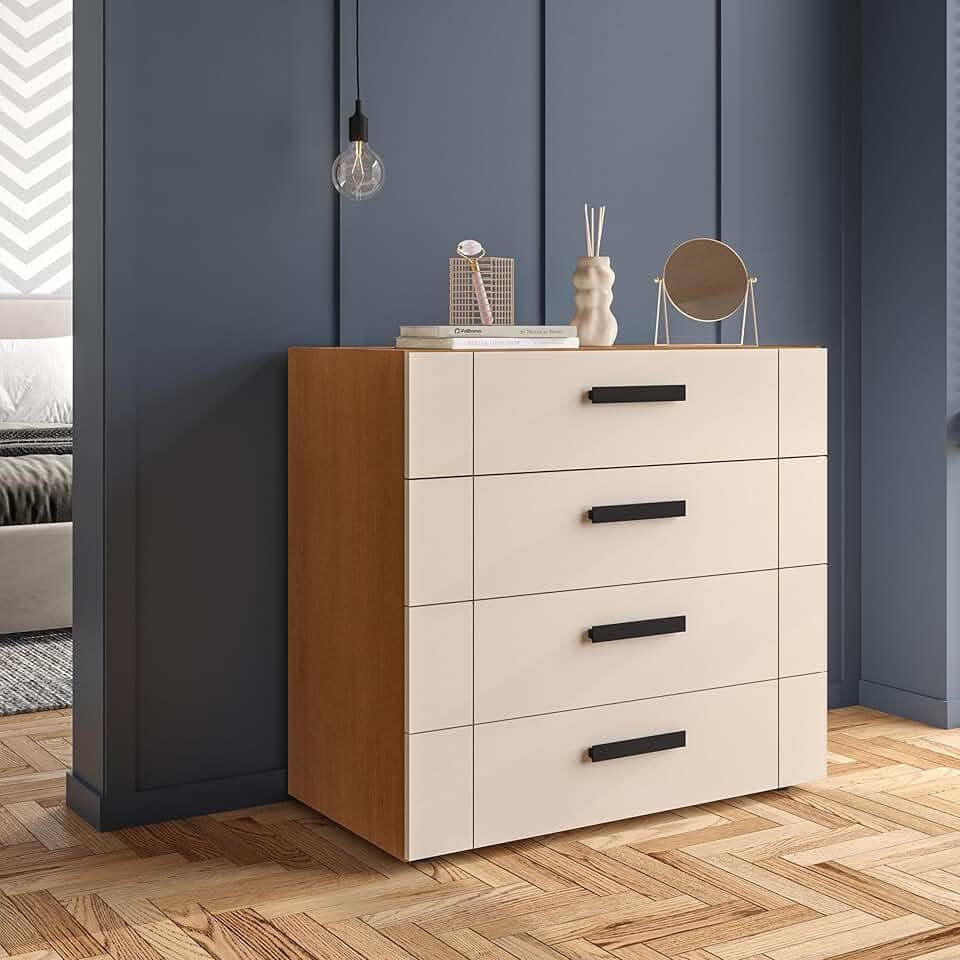 Cômoda 4 Gavetas Lisboa Politorno Móveis