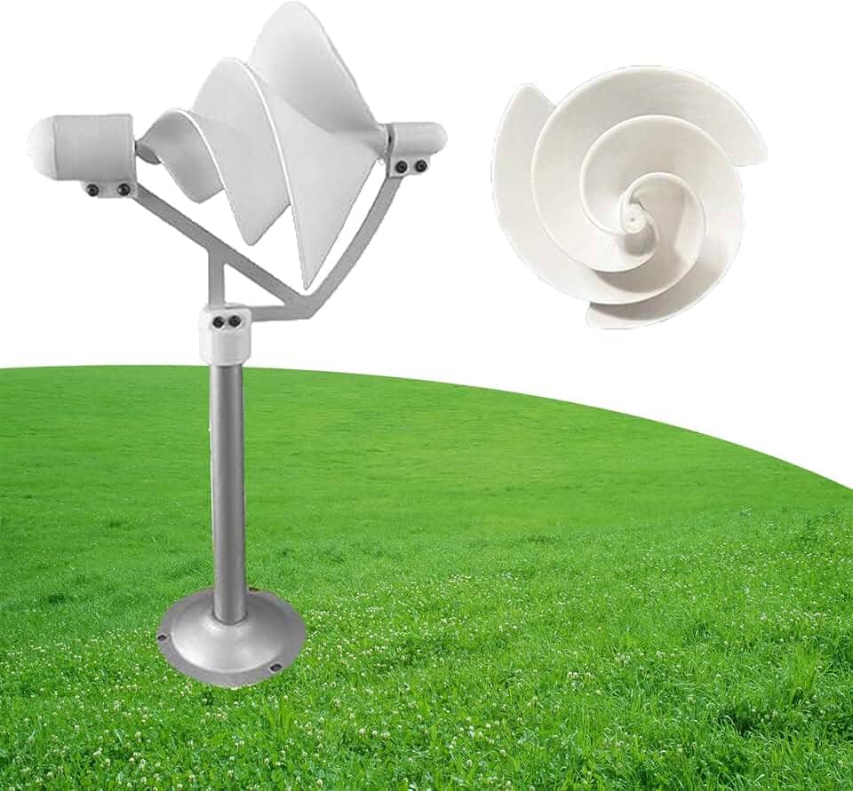 Gerador De Energia EóLica De 10 W, Gerador De Energia EóLica Microespiral De 12 V Para Projetos De Energia RenováVel