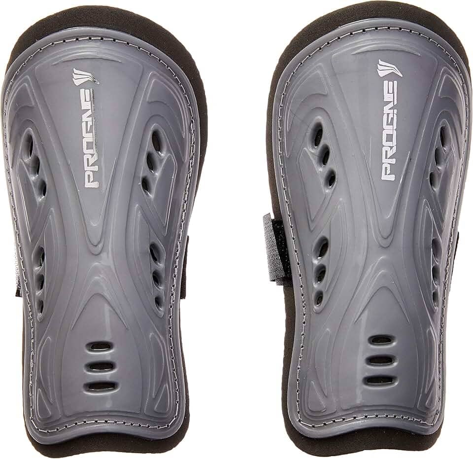 PROGNE SPORTS Fraldinha Caneleira con Tornozeleira para Futebol 2 Peças, Meninos e Meninas