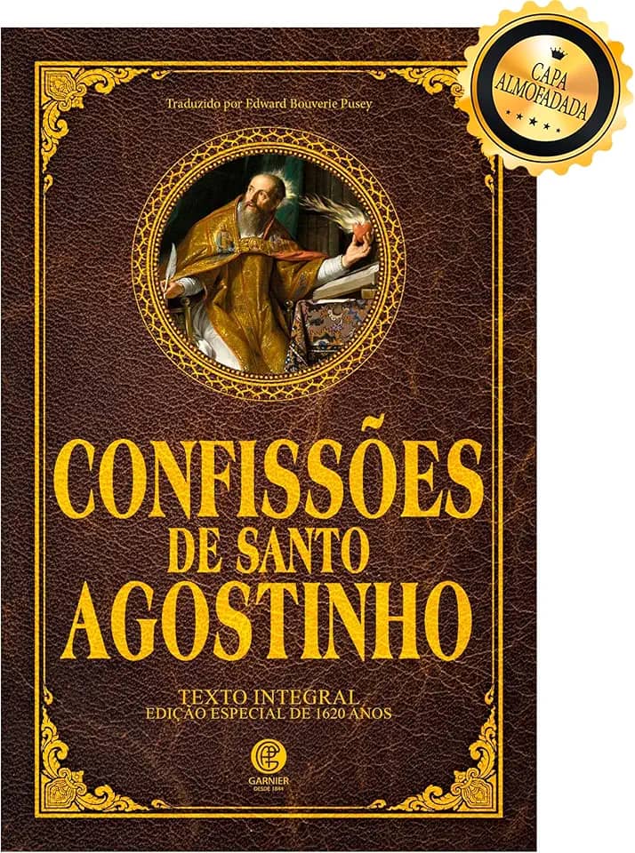 Confissões de Santo Agostinho - Edição de Luxo Almofadada