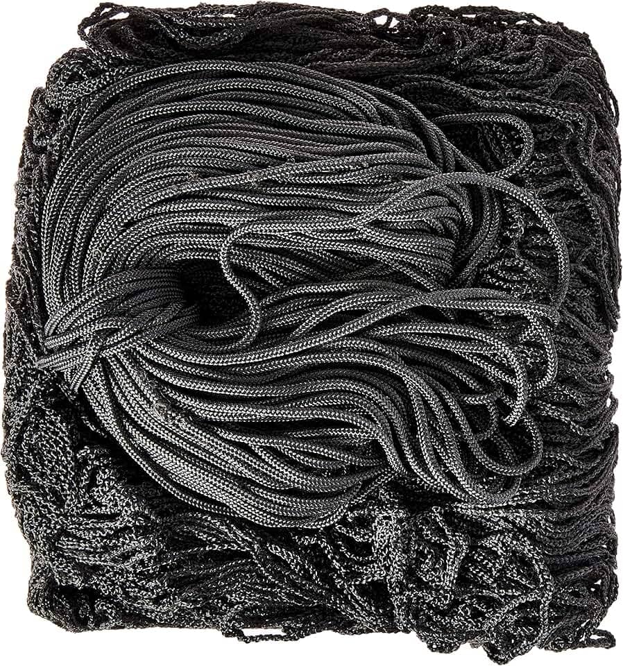 Kit Rede/Tela De Proteção Preta - 13,04M2