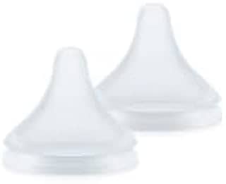 Kit com 2 Bicos de Silicone para Mamadeira Perfect Match Nuk - Fluxo Lento