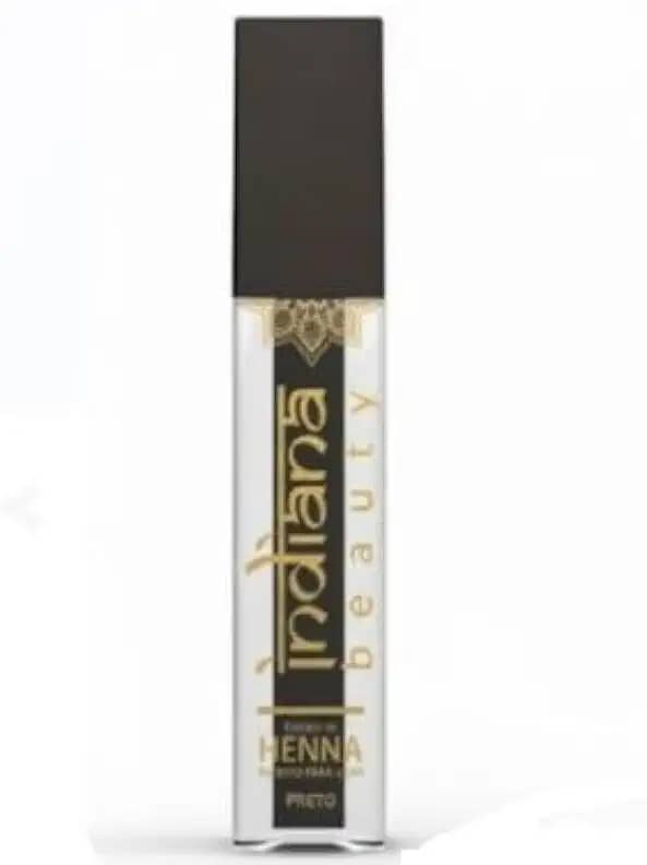 Henna Sobrancelhas Pronta Profissional Indiana Beauty 4,5g Extrato de Renna Preto