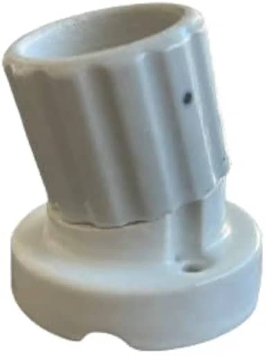 Soquete para Churrasqueira Porcelana com Inclinação do foco da luz