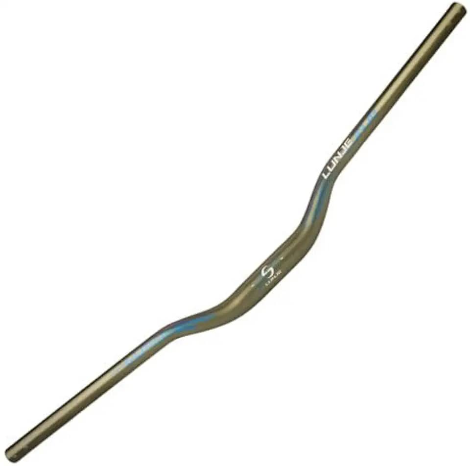 Guidão de mountain bike speedway cross country escalada BT guidão cross 35 lift 780 mm guidão com etiqueta refletiva (Chá)