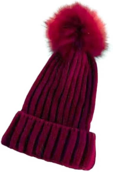 touca gorro pompom feminino forrado e quentinho