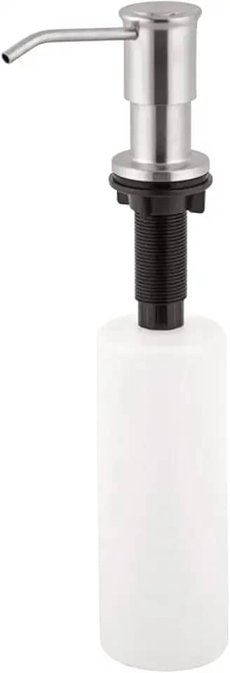 Dosador e Dispenser de Detergente Líquido INOX 304 Premium ESCOVADO Modelo Americano de Pia Embutir 500m - Westing