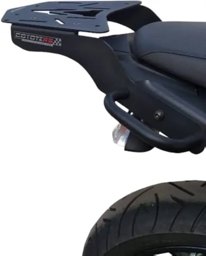 Bagageiro/Suporte Coyote Preto Fazer 250 2018 em Diante