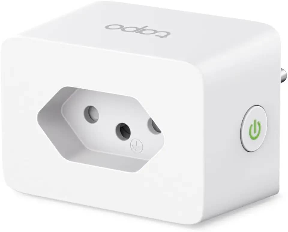 Tomada inteligente Wi-Fi TP-Link Tapo P110, Smart Plug, Bivolt, 10A/2400W - Compatível com Alexa