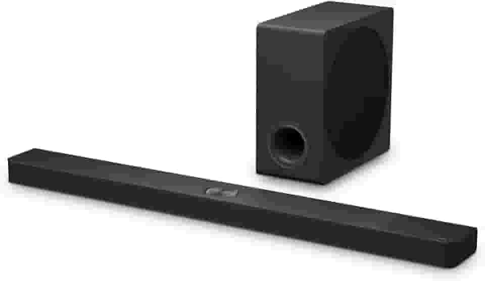 Soundbar LG Dolby Atmos, 570W RMS, 5.1.3 Canais, DTS:X, AI Room Calibration Pro, AI Sound Pro, Sem fios, WOW Orchestra, Conexões Múltiplas - S90TY