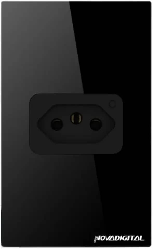 Tomada Parede 20a Wifi Inteligente Touch Alexa Google Tuya