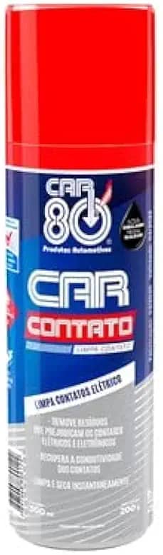 Limpa Contato Elétrico e Eletrônico Spray Car Contato Car80 300ml