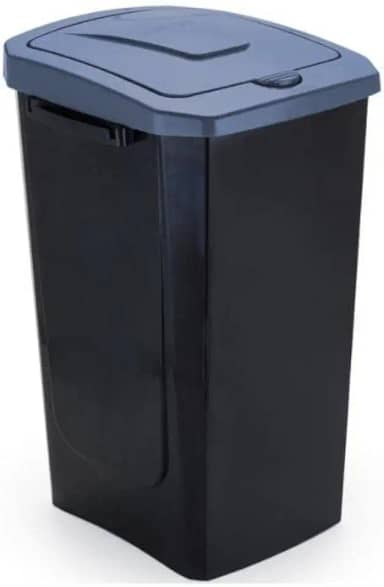 Lixeira Seletiva 30L Acompanha Cartela com Adesivos para Identificação Eco Fácil - Arthi