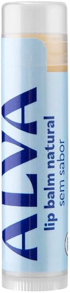 Alva Hidratante Labial Orgânico Sem Sabor 4,25g