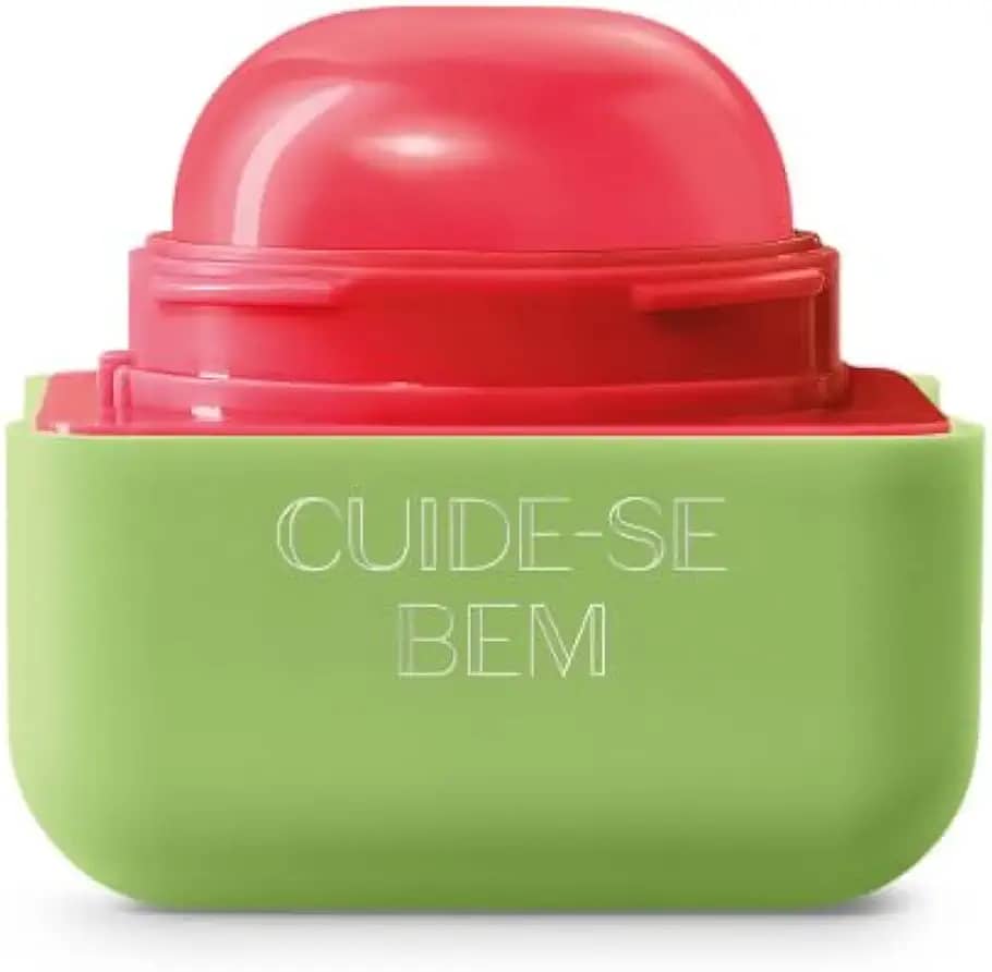 O Boticário Balm Labial Intense Cuide-se Bem Melancia 6,2g Multifuncional com Efeito Coradinho e Hidratação