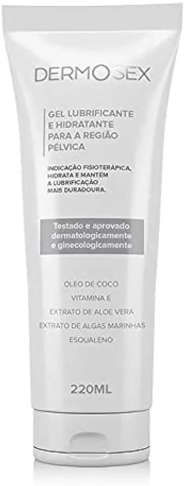 Gel Lubrificante e Hidratante para a Região Pélvica Dermosex 220ml A Sós