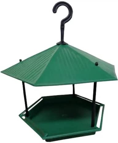 Genérico Comedouro E Tratador Pássaros Livres PU Ecológico Resistente de Pendurar (verde)