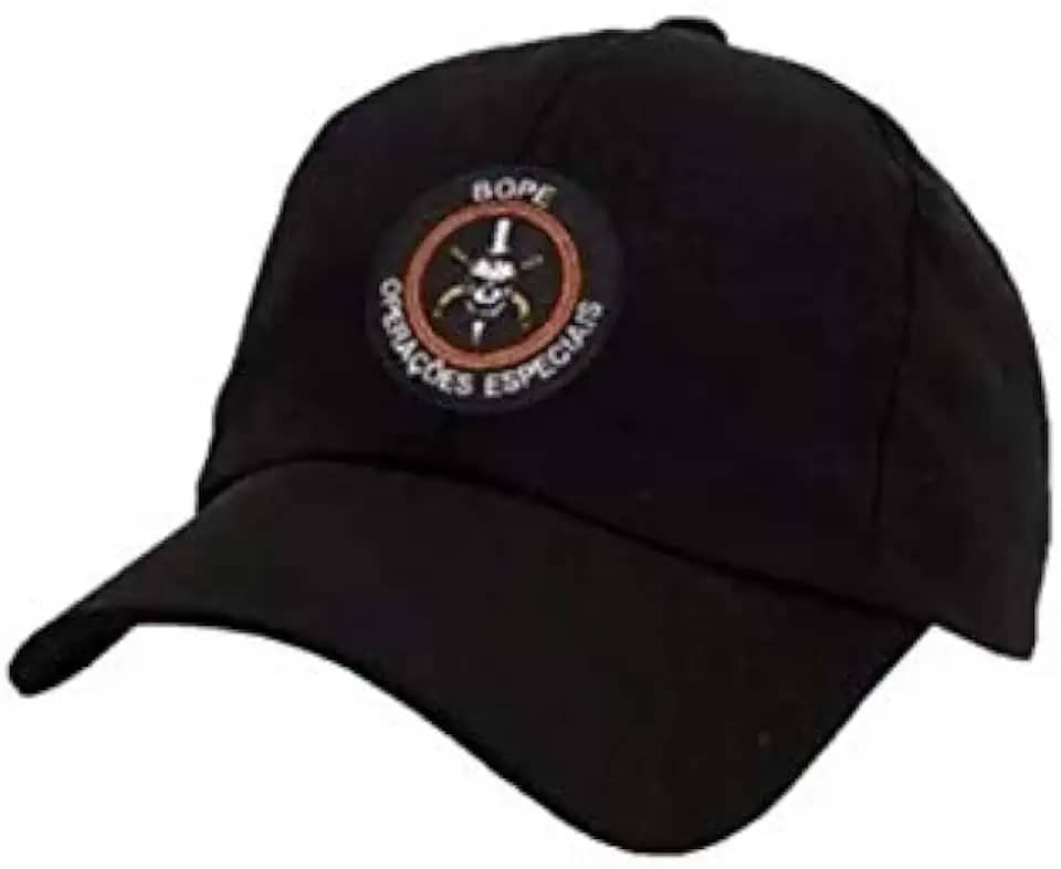 Boné Preto - Bordado Bope Operações Especiais
